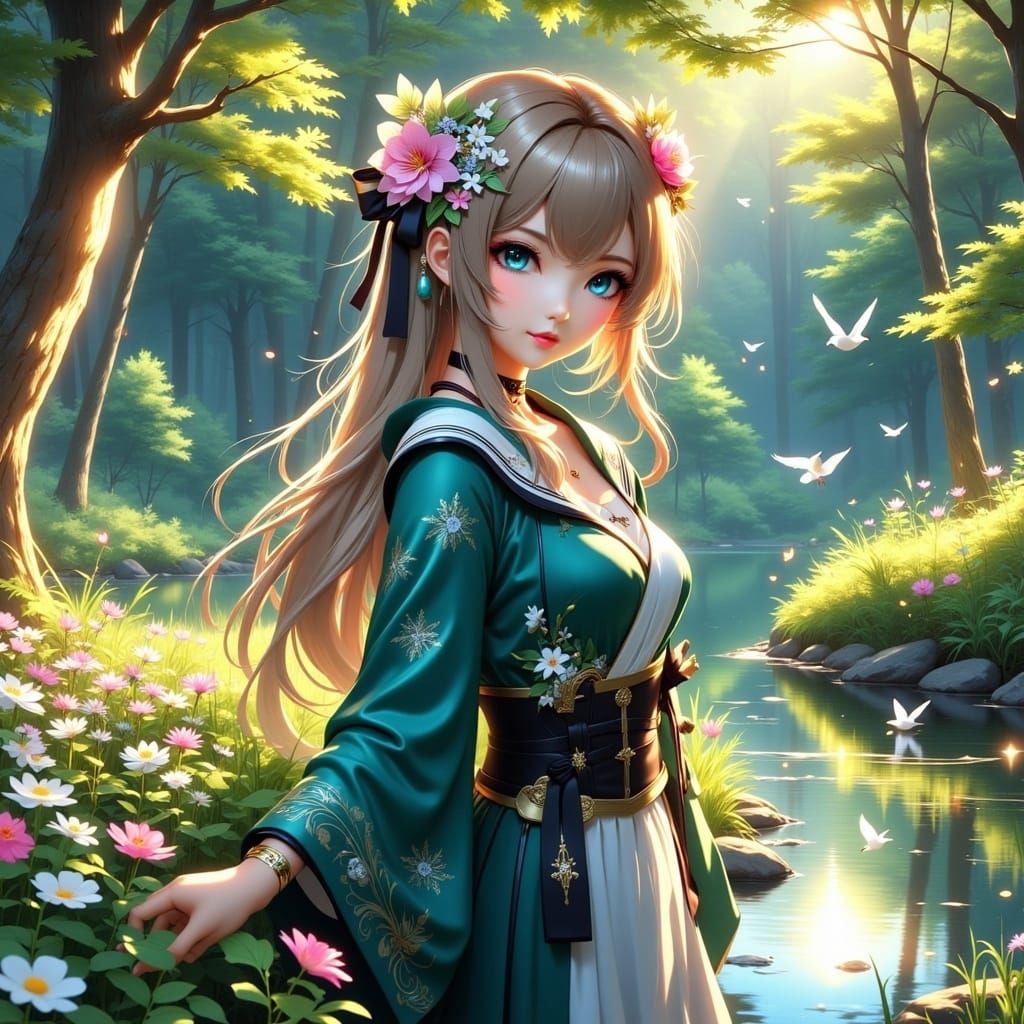 <lora:Anime Art Flux:1.0> 