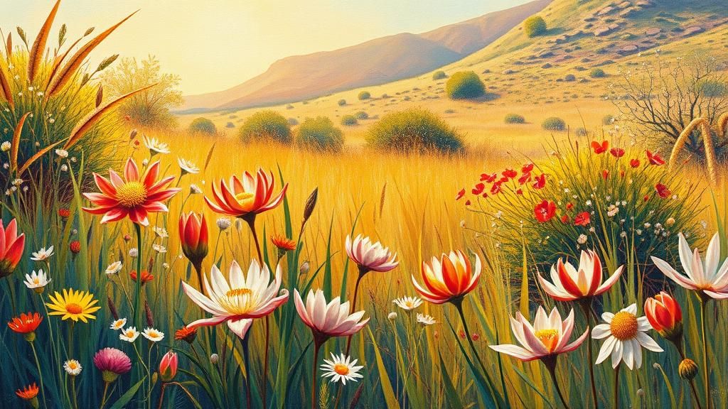 south african spring meadow