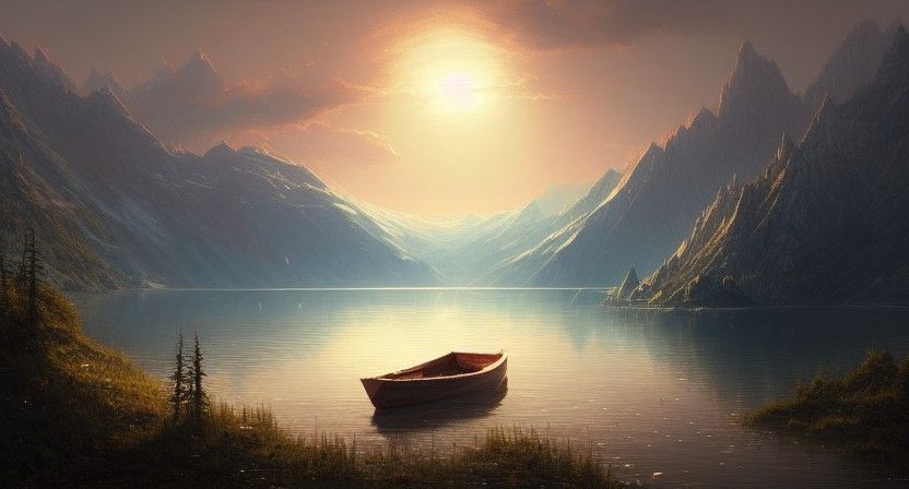 Canoe on the water 🛶 🌊