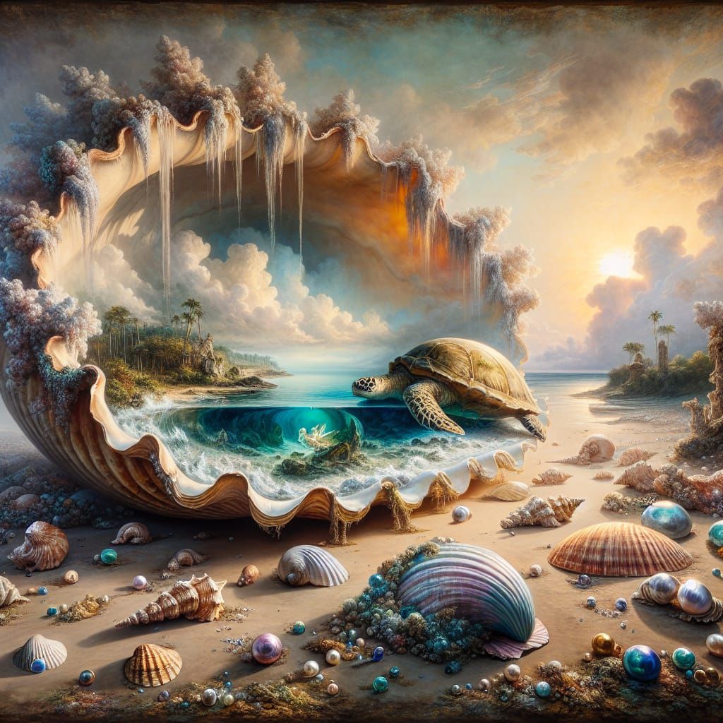 dreamy shell  by @Angelika