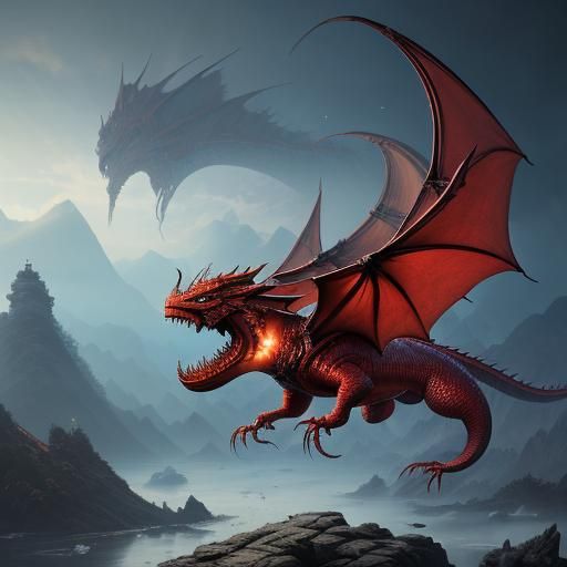 Red Dragon Soaring: Chinese Paper-Cut Art