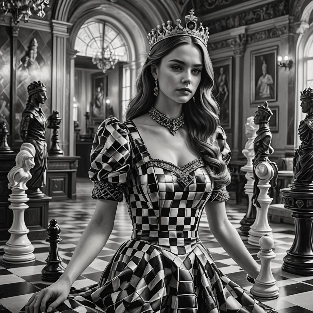 chess queen   by @undefined