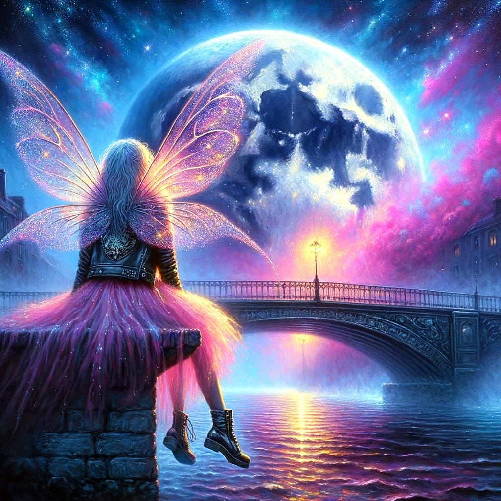 Late at night when all the world is asleep