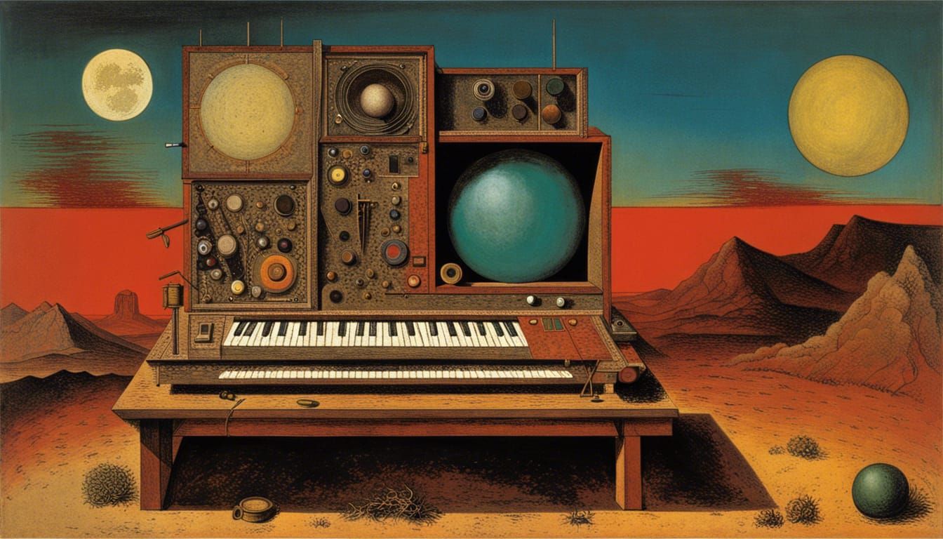 synthesiser by max ernst