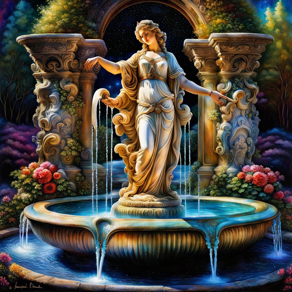 ✨Luxurious water spectacle✨