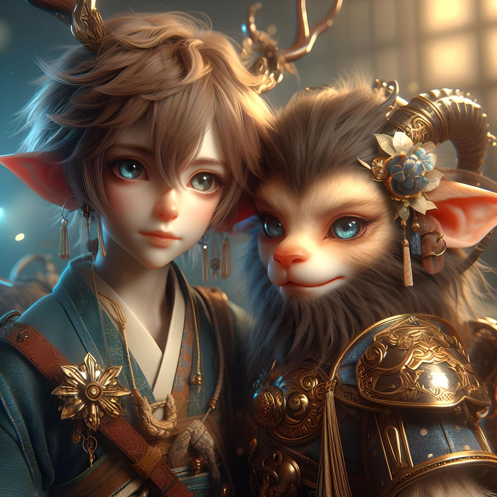 Elf & Satyr