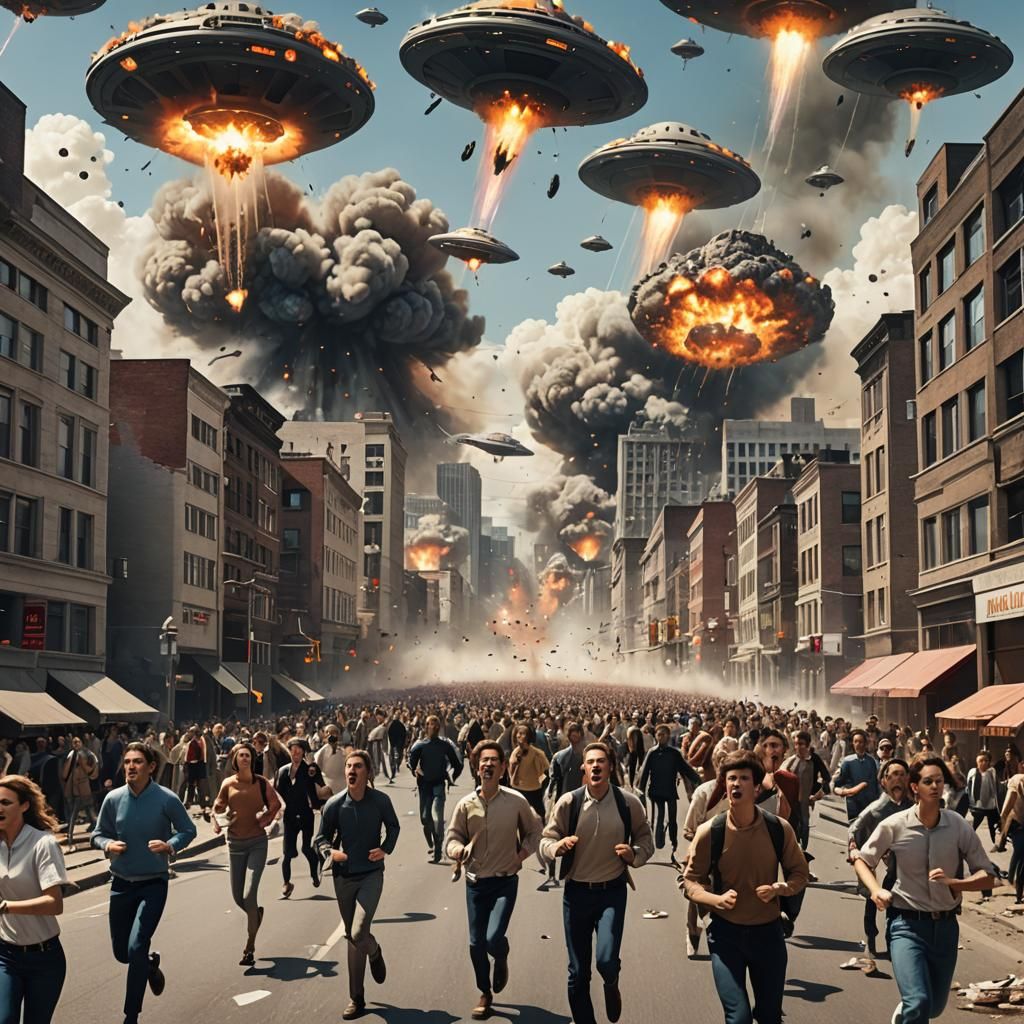 AAAAAAAAAA, the aliens are taking over!!!! 