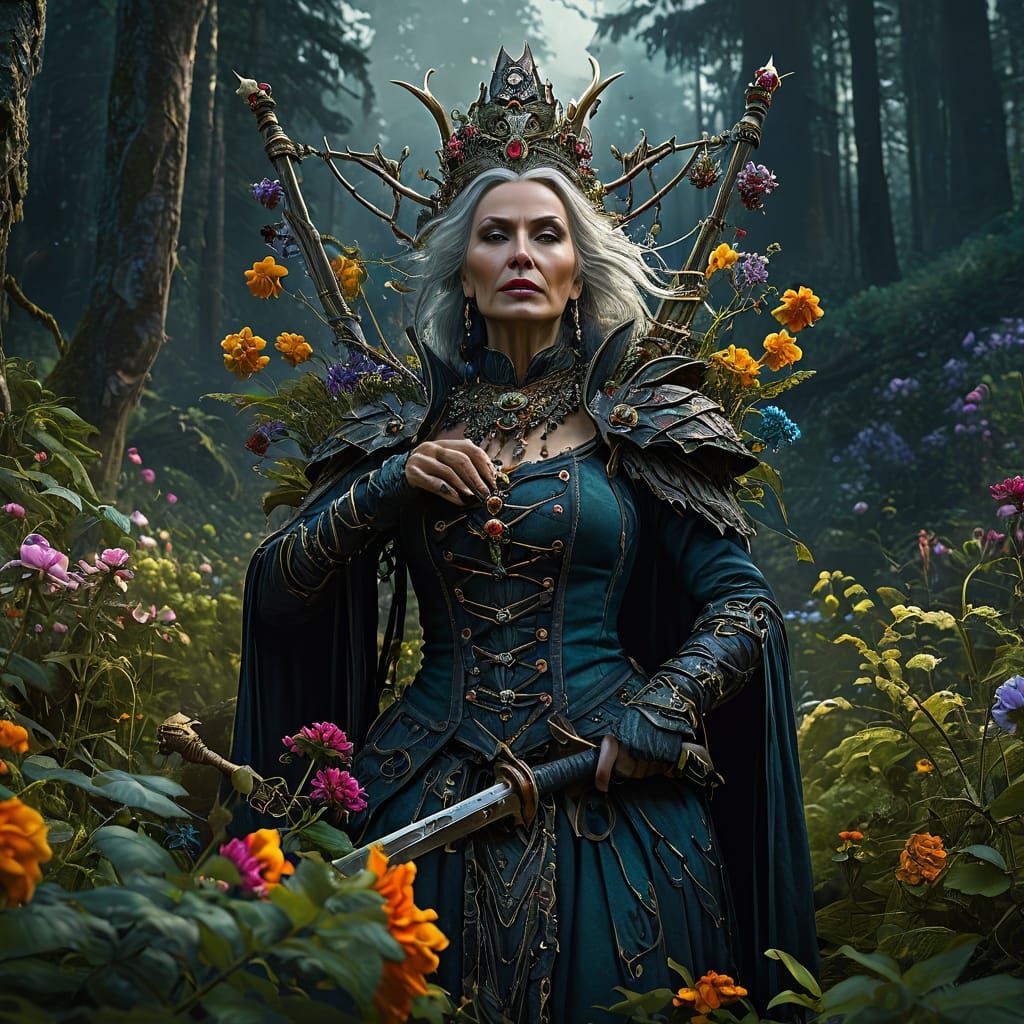 Baba Yaga Maîtresse de la forêt et des bêtes sauvages