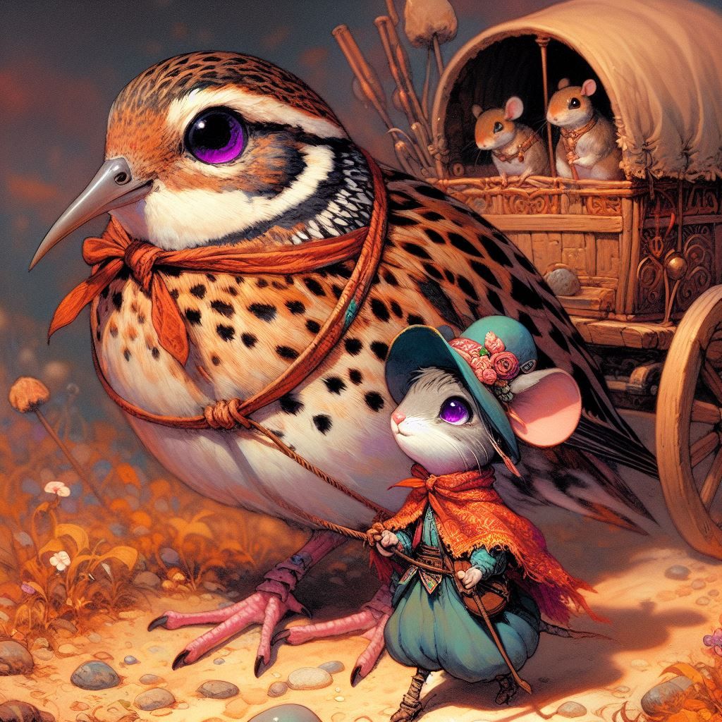 Wee little Caravan driver