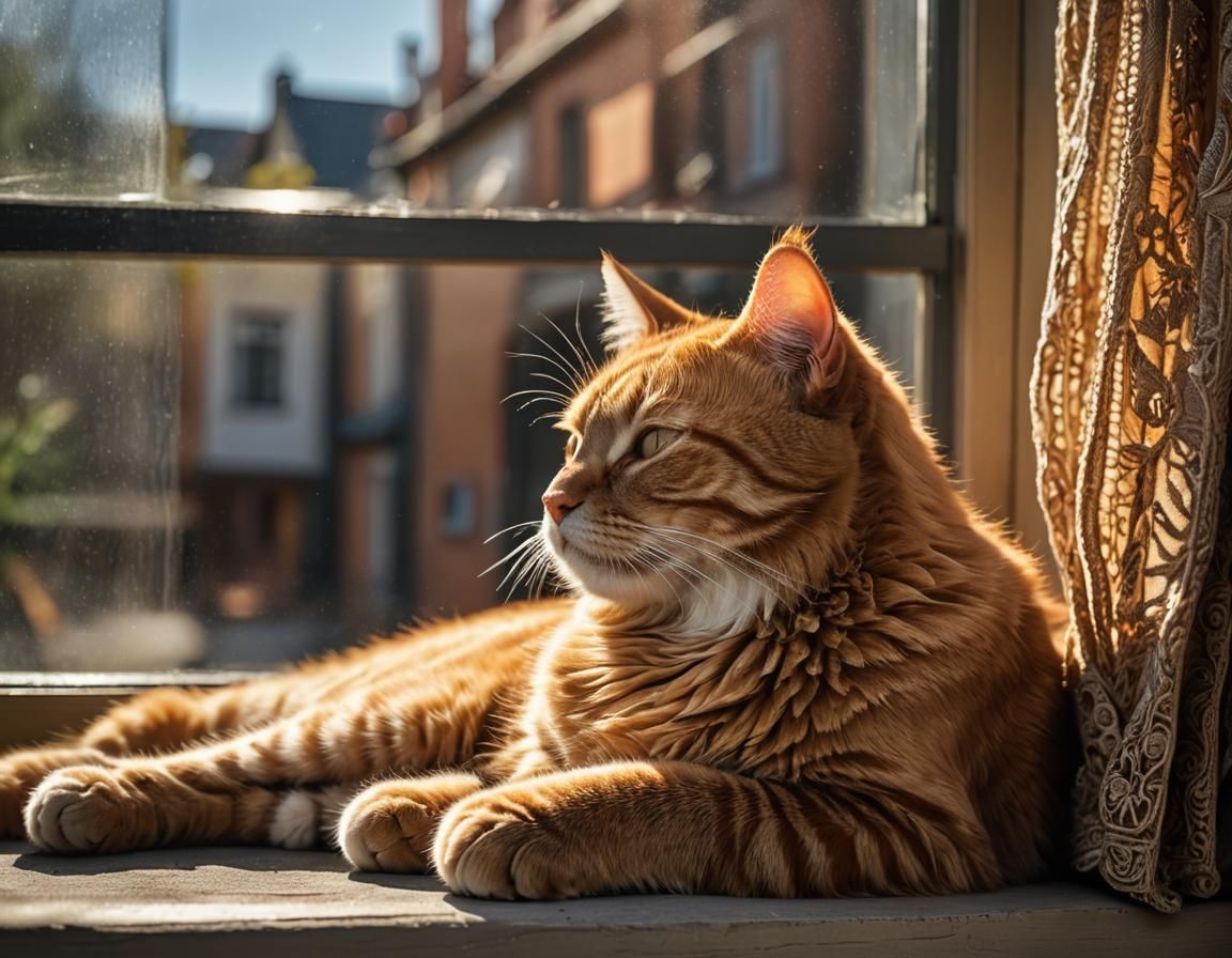 Basking in the sun