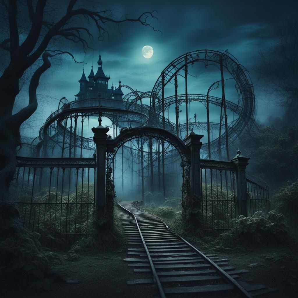 Horror theme park   by @420Icequeen