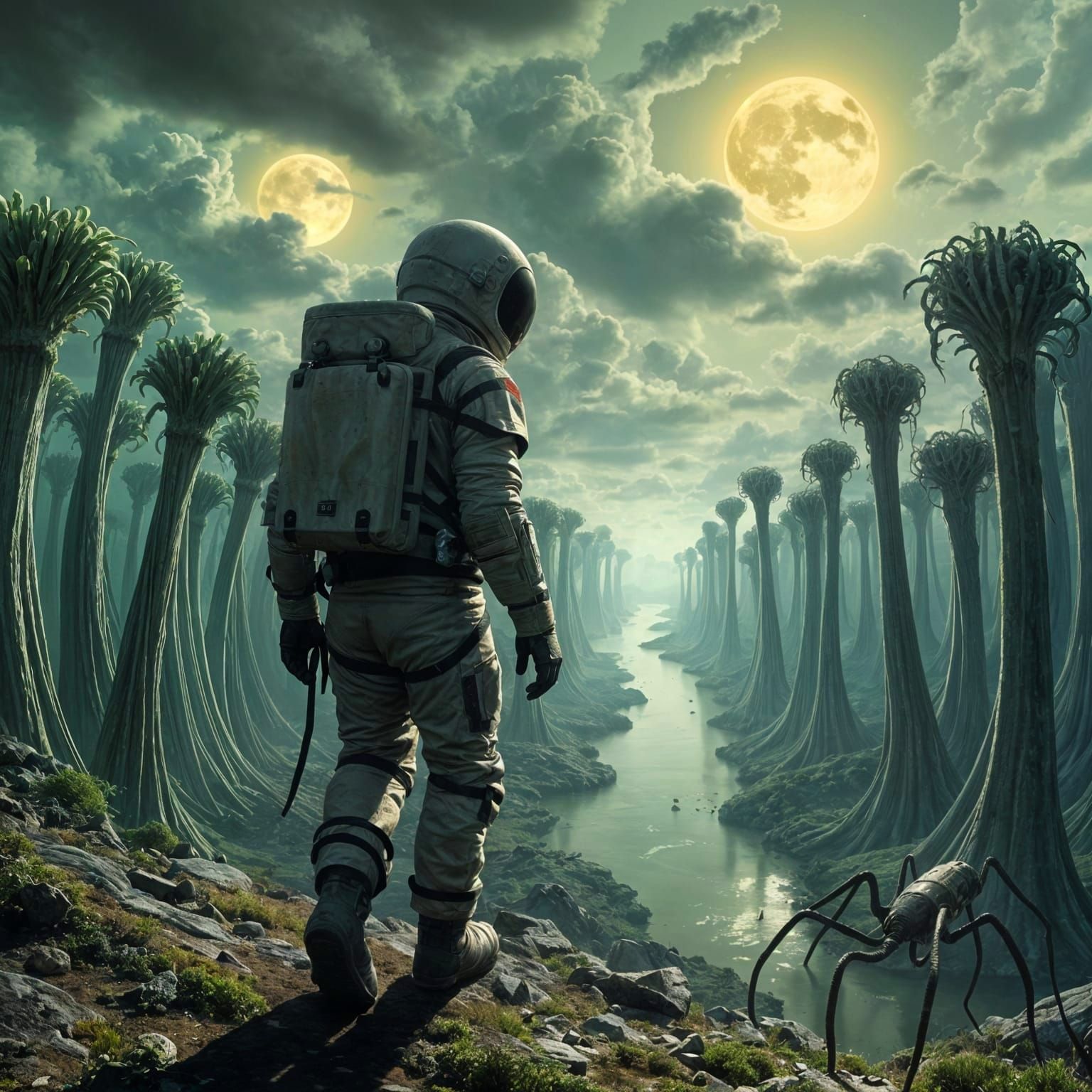 Strange world   by @Nathalie 