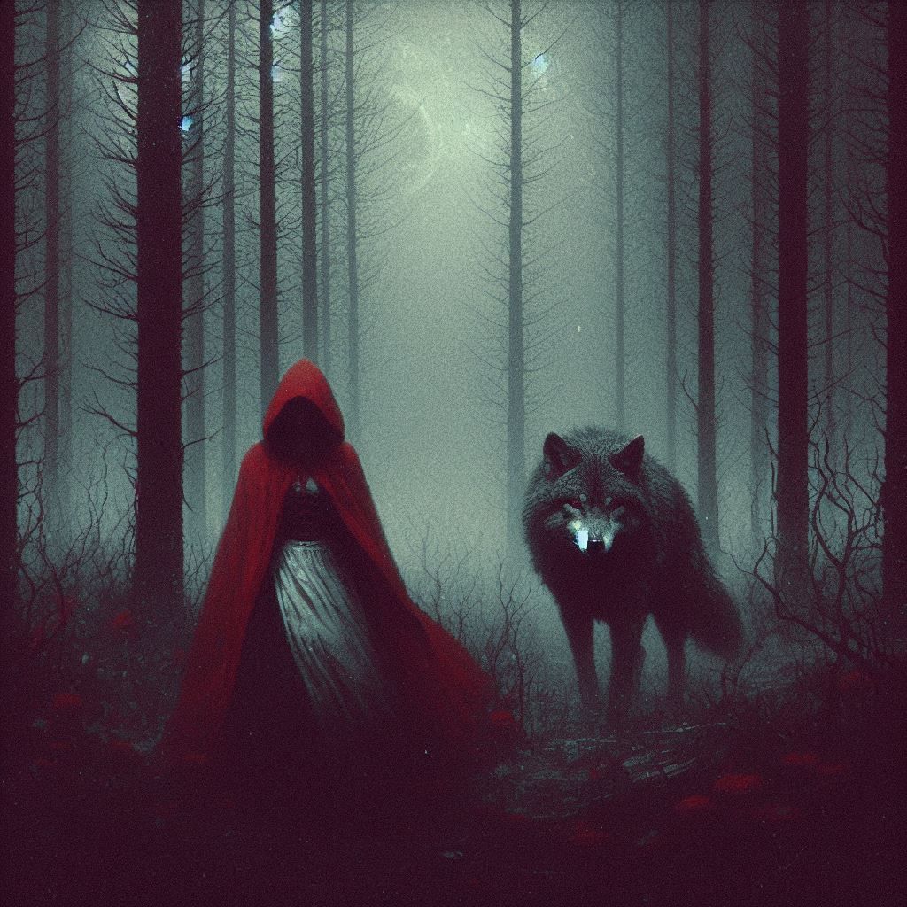 Le loup et le petit chapon rouge