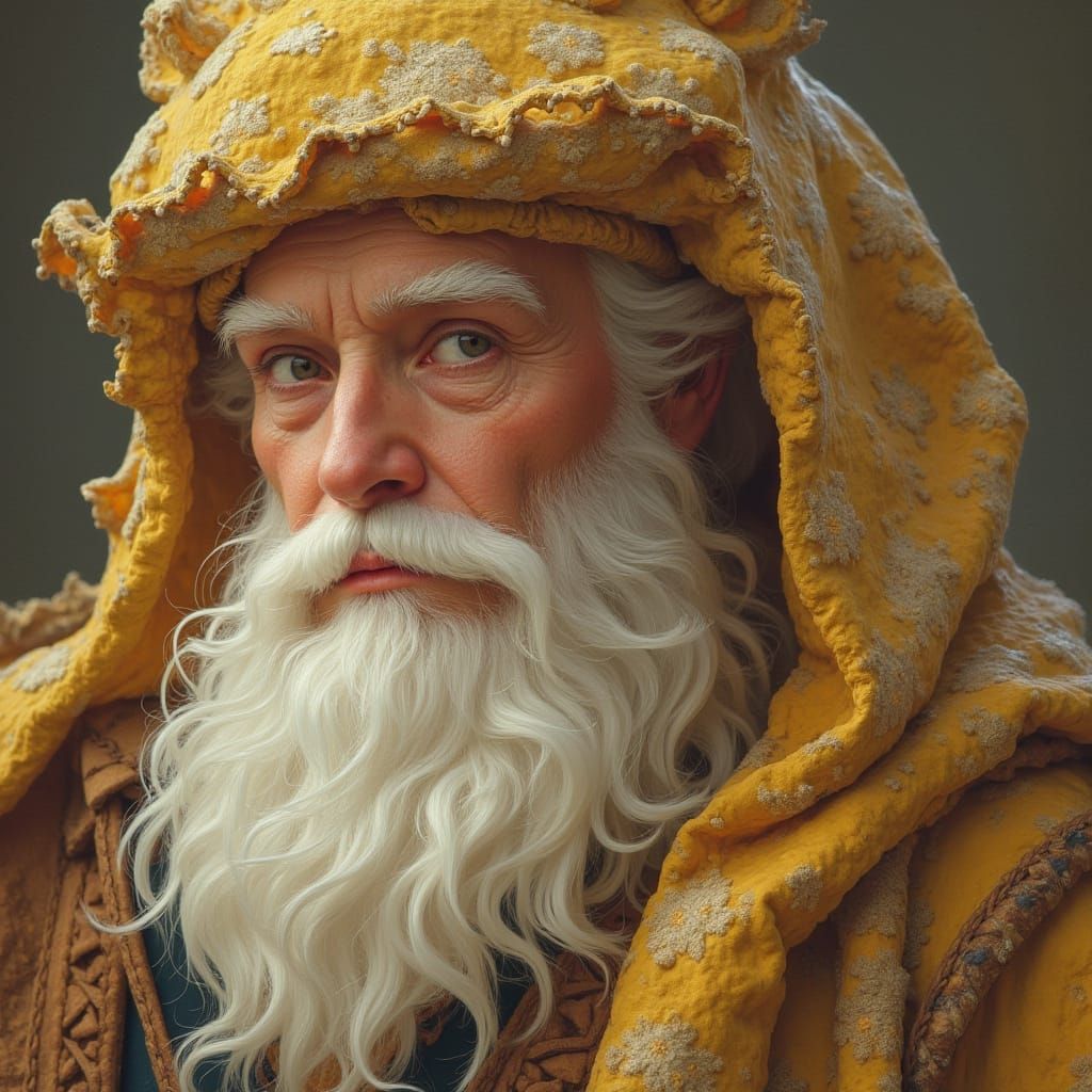 Enchanted Purple Energy Orb in Dark Forest