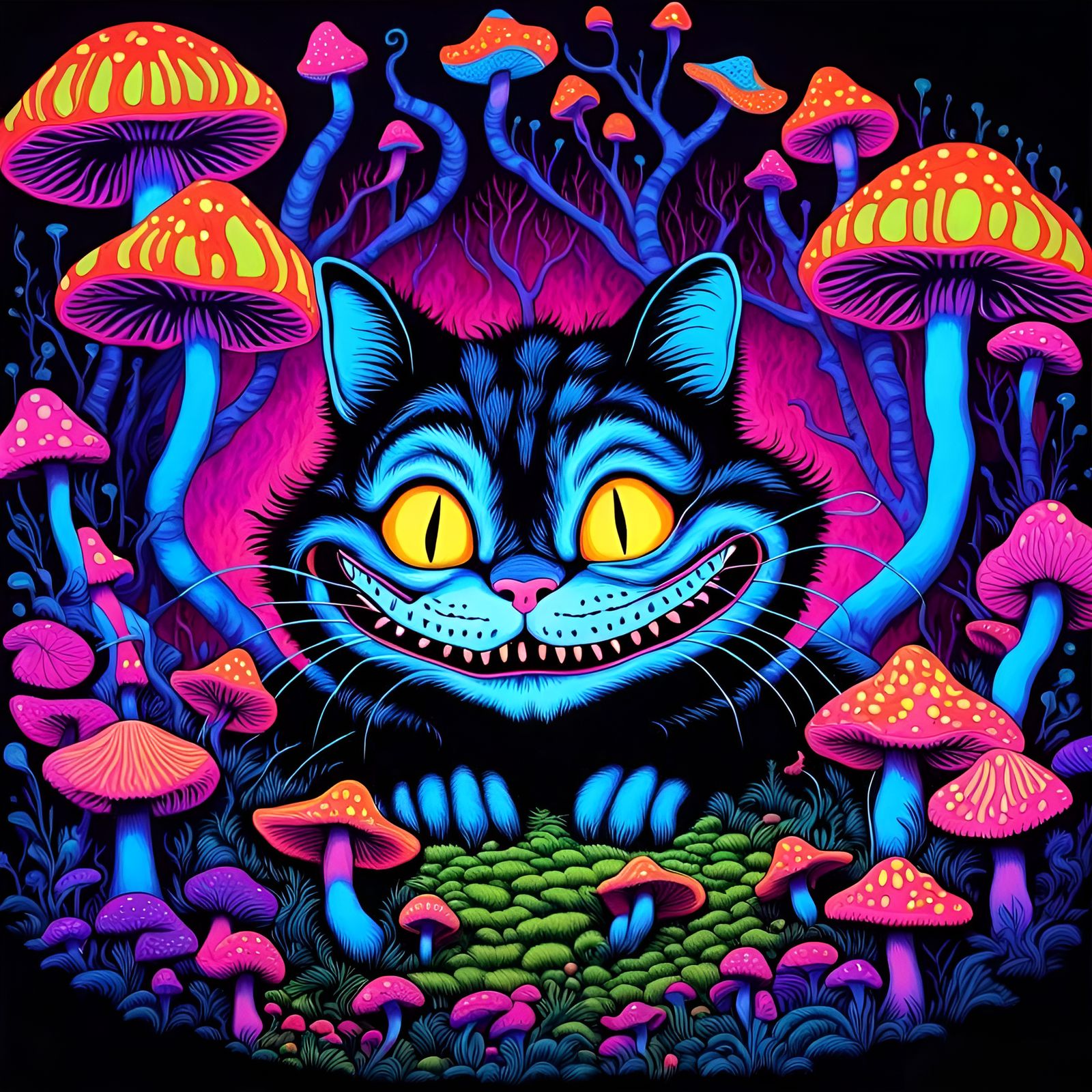  Psychedelic Fantasy  by @Alicia Hopkins