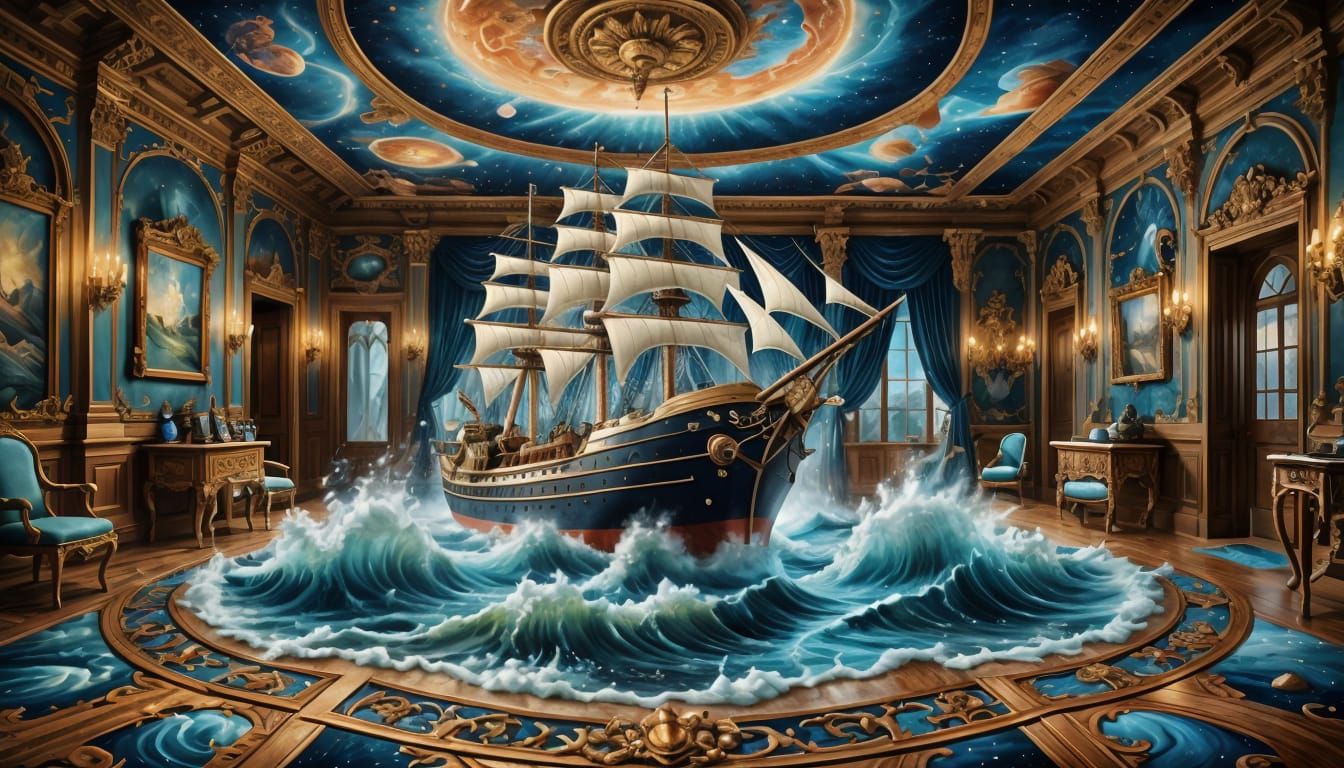 A ship comes loaded.  by @Eldorado