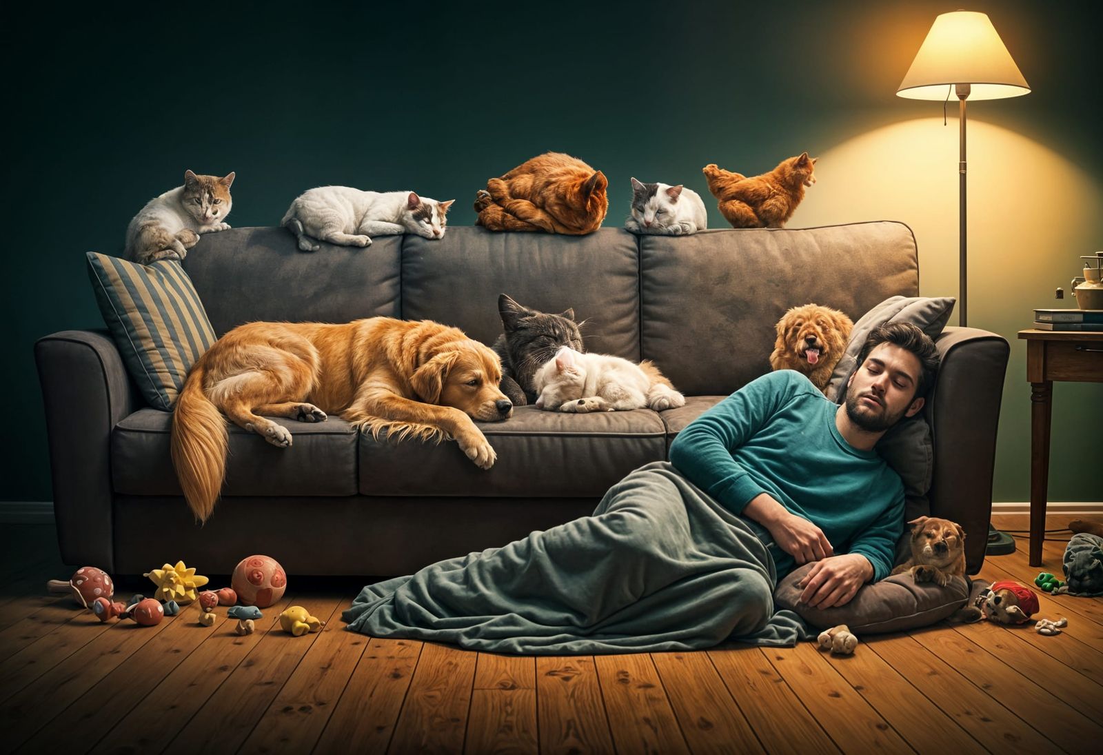 "We Regret to Inform You the Couch Is Full"  by @Francis H