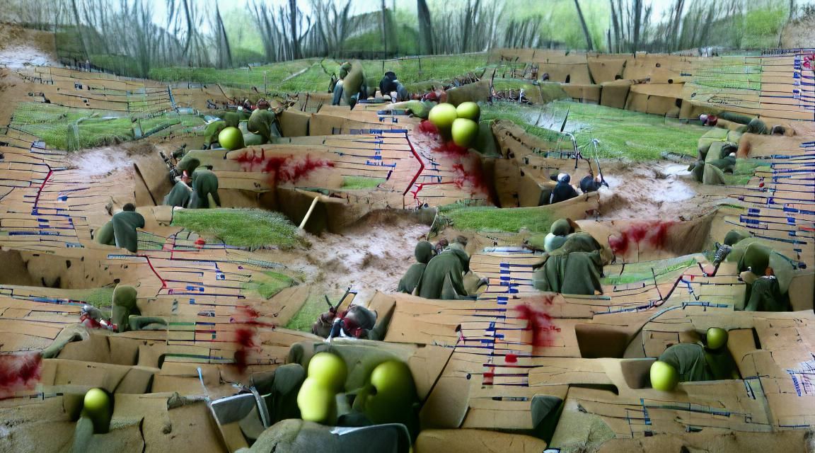 trench warfare, bloody