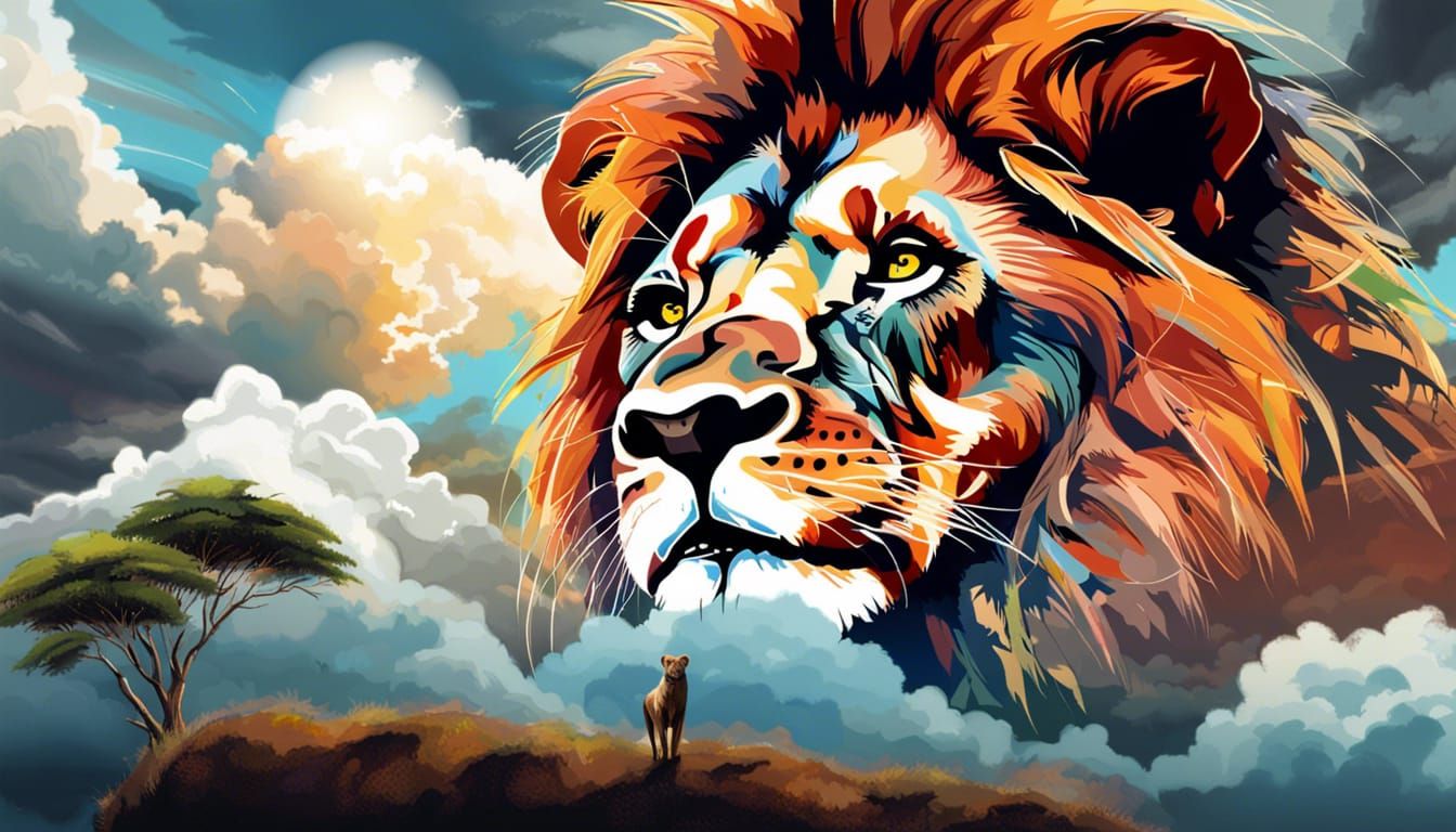 Mufasa Attempt - AI Generated Artwork - NightCafe Creator