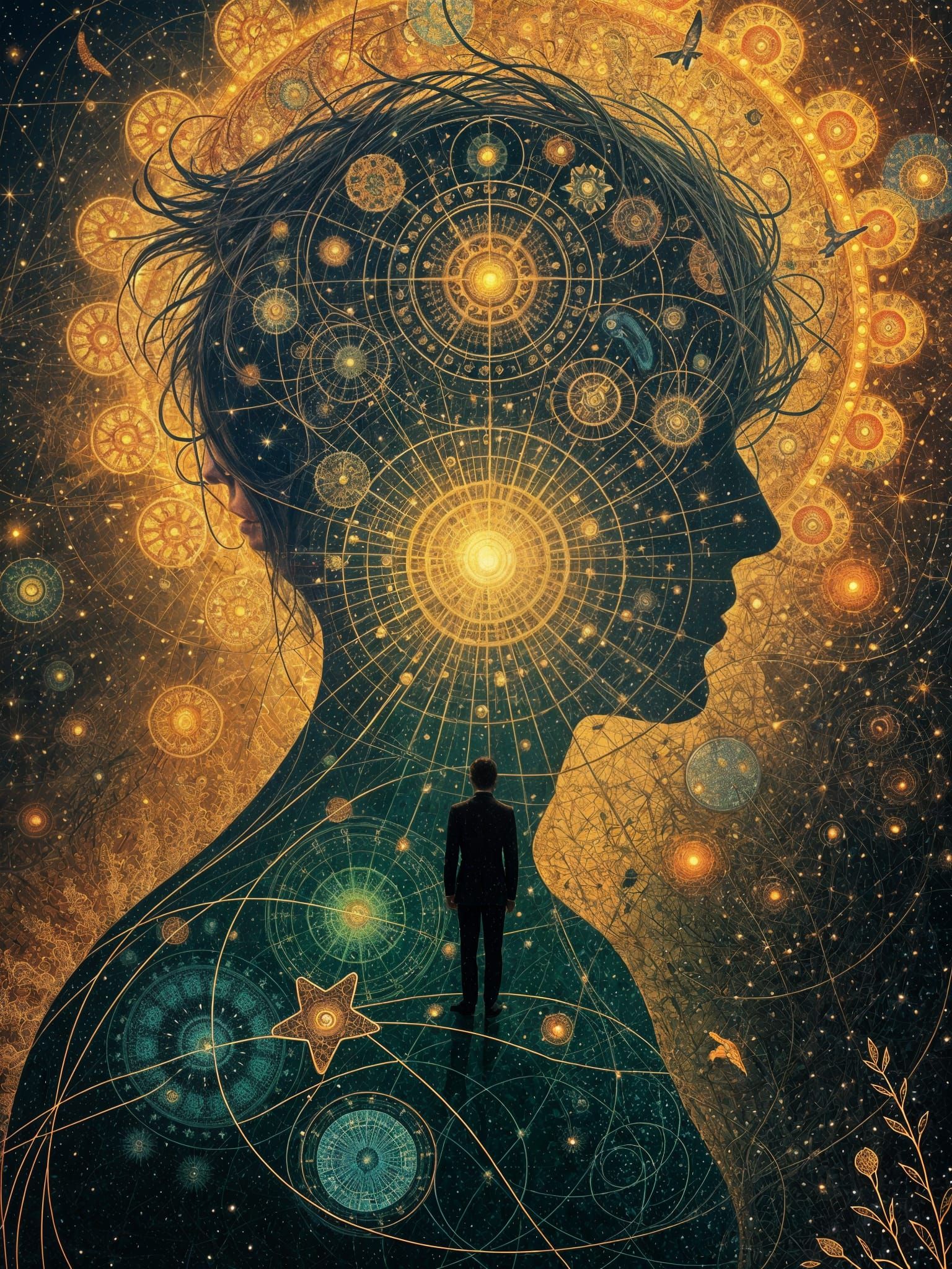 Introspective perspective  by @Martine