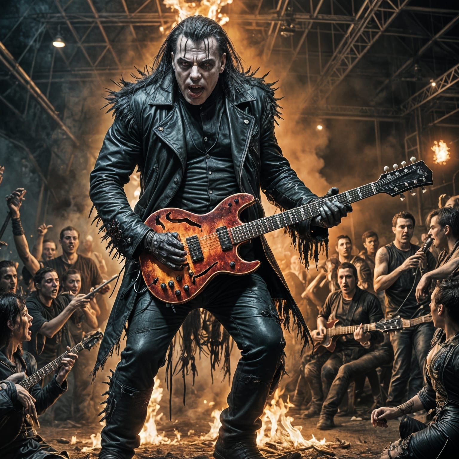 Rammstein’s New Frontman Kill Kindermen! BANG BANG!