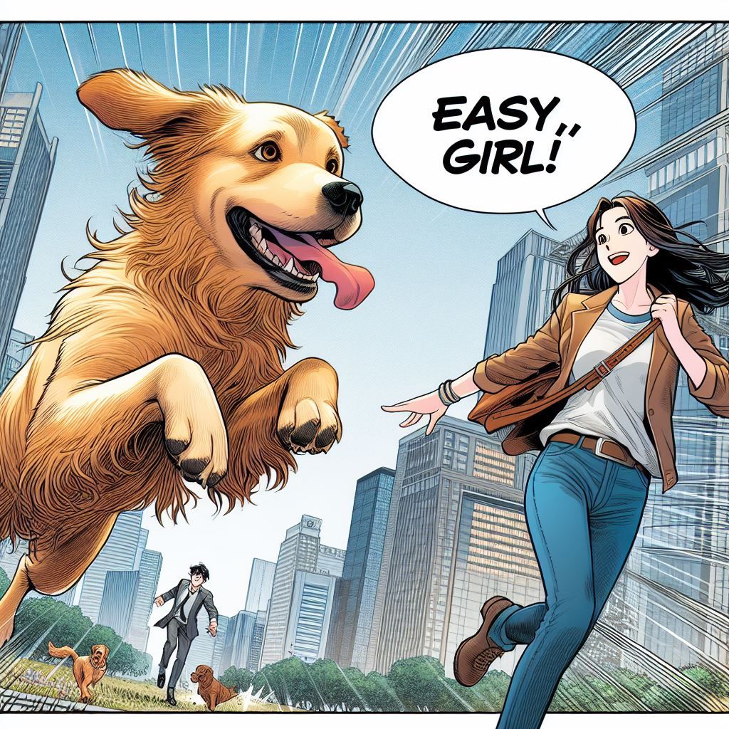 (Bing) "Easy, Girl!"