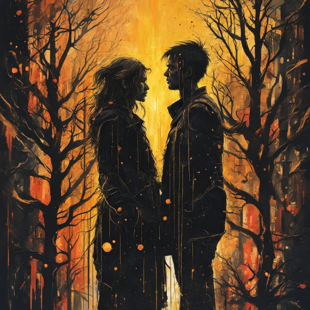 By Paul Lovering and Mattias Adolfsson and Russ Mills and Victo Ngai and Alexander Jansson:: Double exposure Street art mural on an old bric...