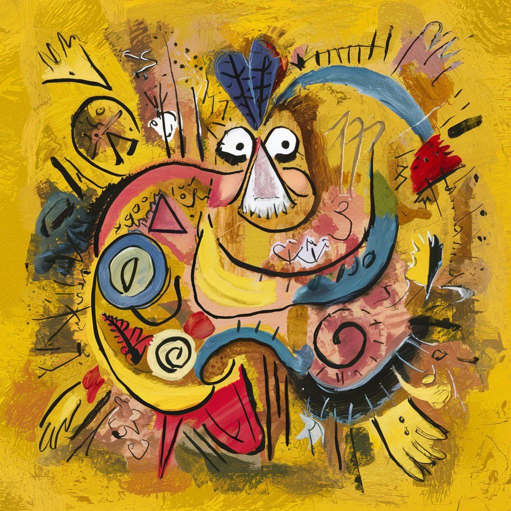 A bit of abstract art never hurt anyone, yet.