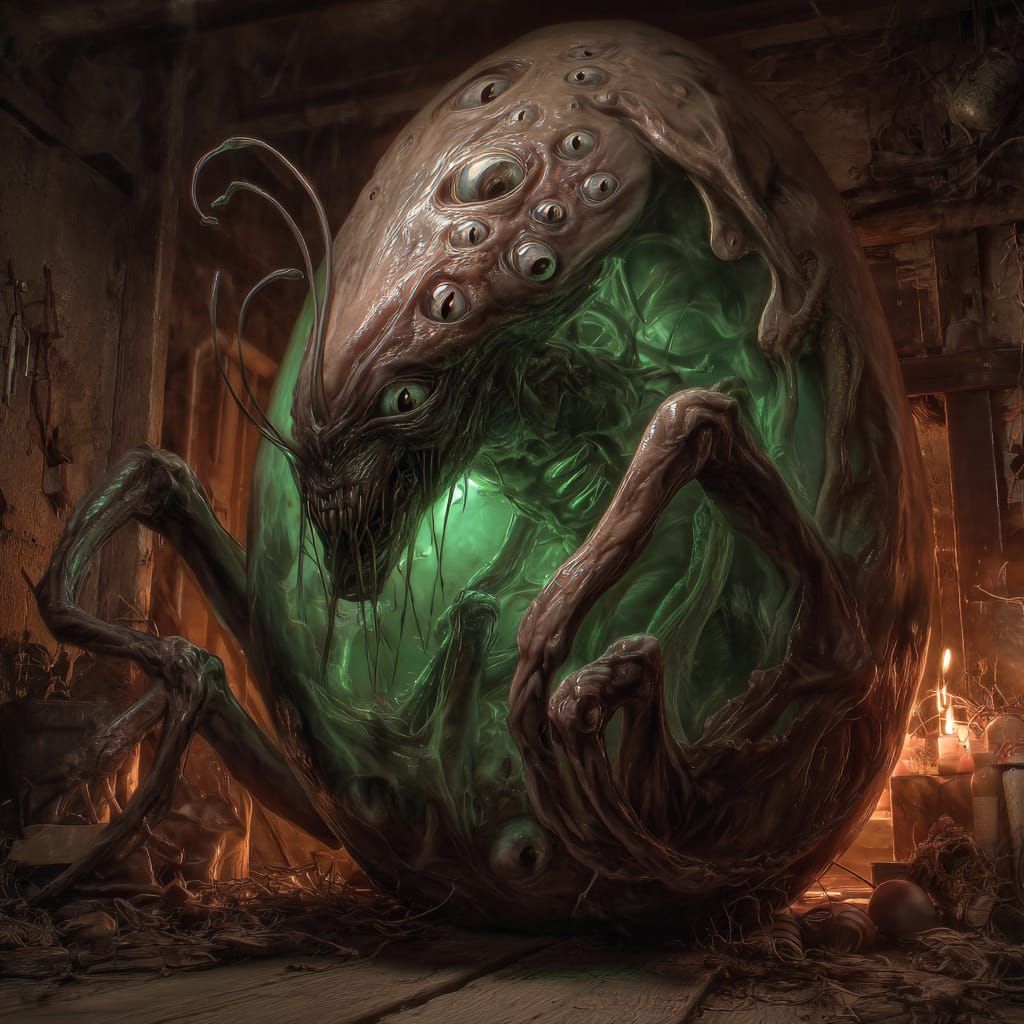 egg from another planets