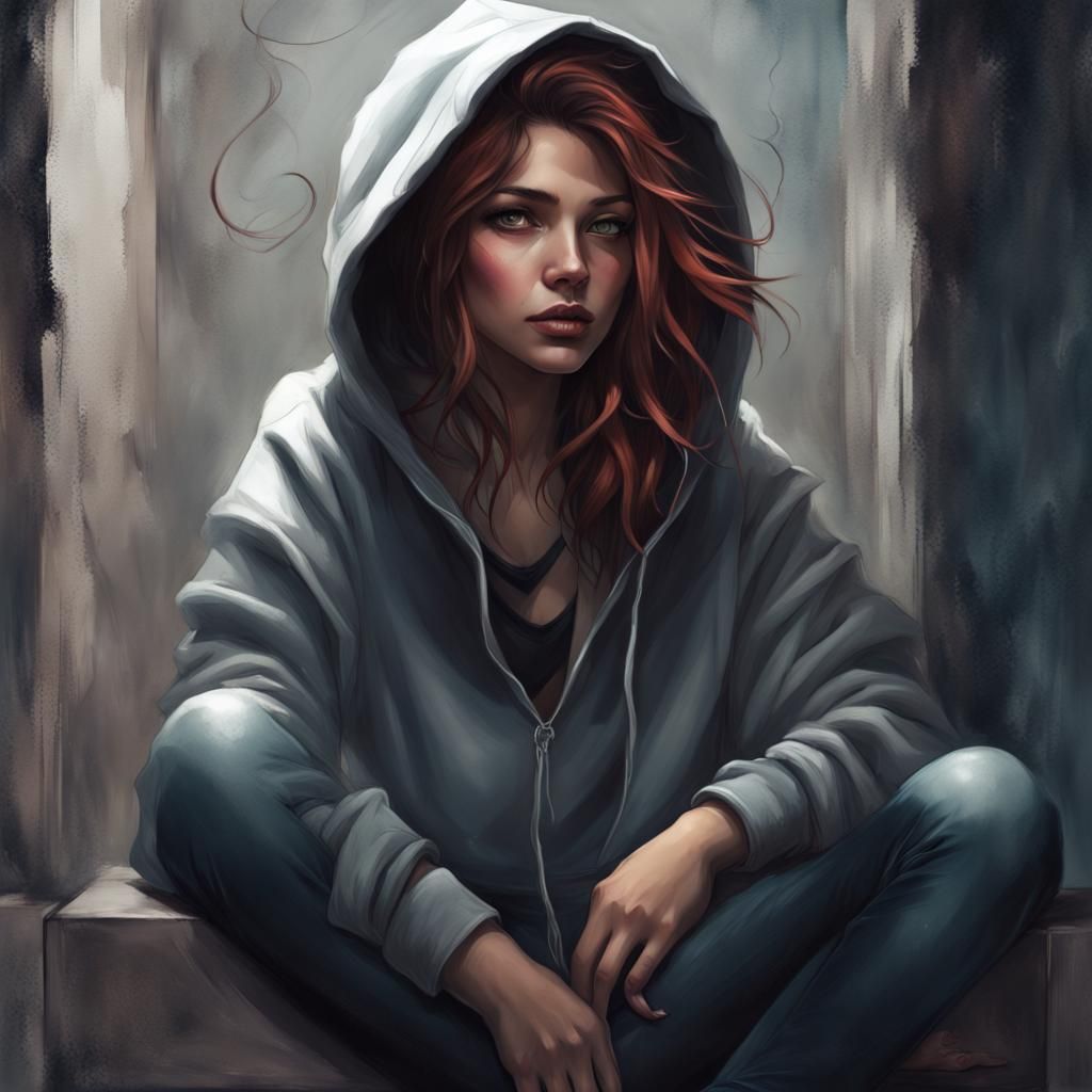 Hooded beauty  by @Saad S Khalis