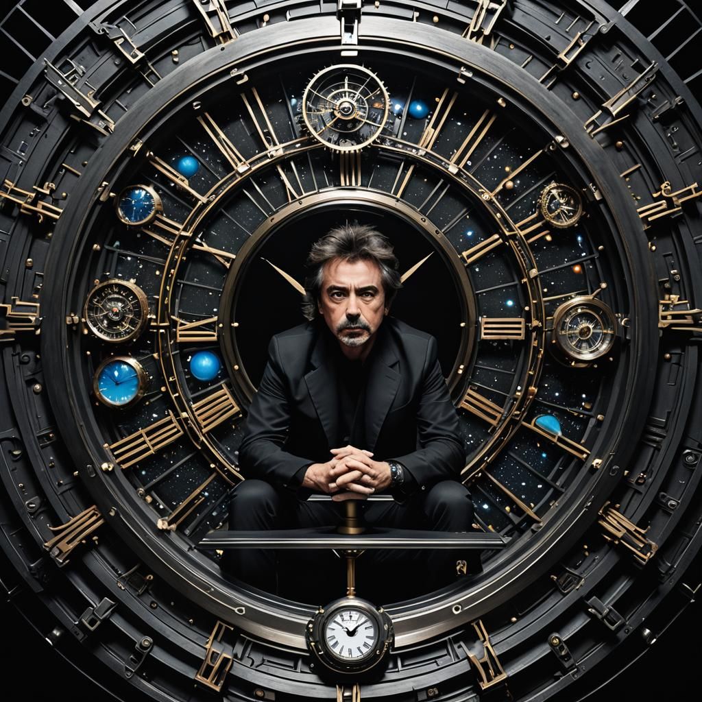 Jean Michel-Jarre creating time from dark matter, Chronologi...