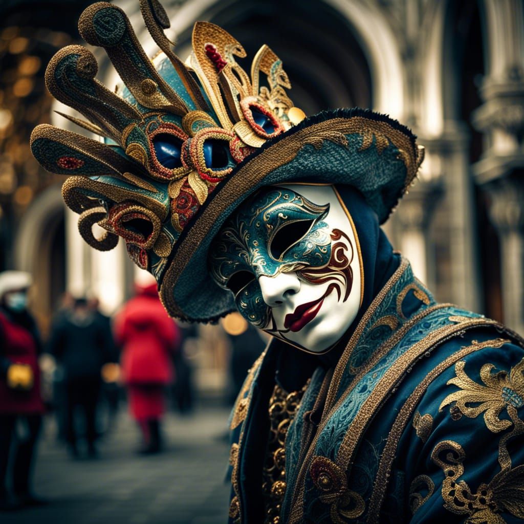 Masks of carnival of Venice   by @KrystofM75