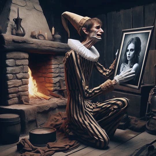 Harley…alone again.