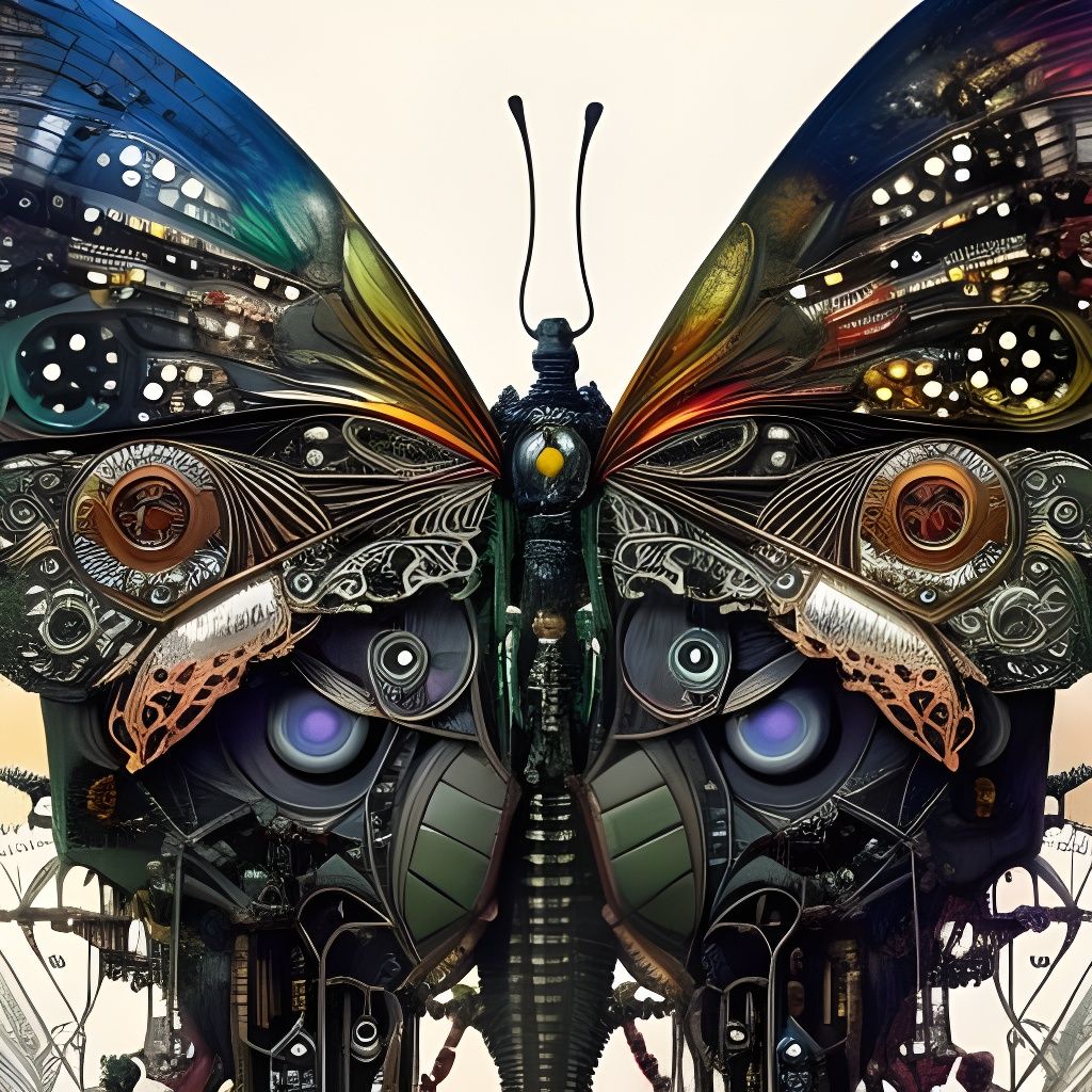 Mechanical butterfly