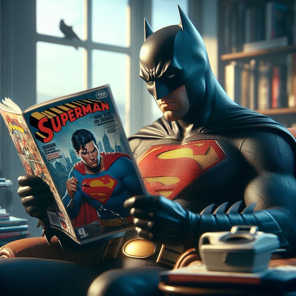 The Batman is a Superman fan after all