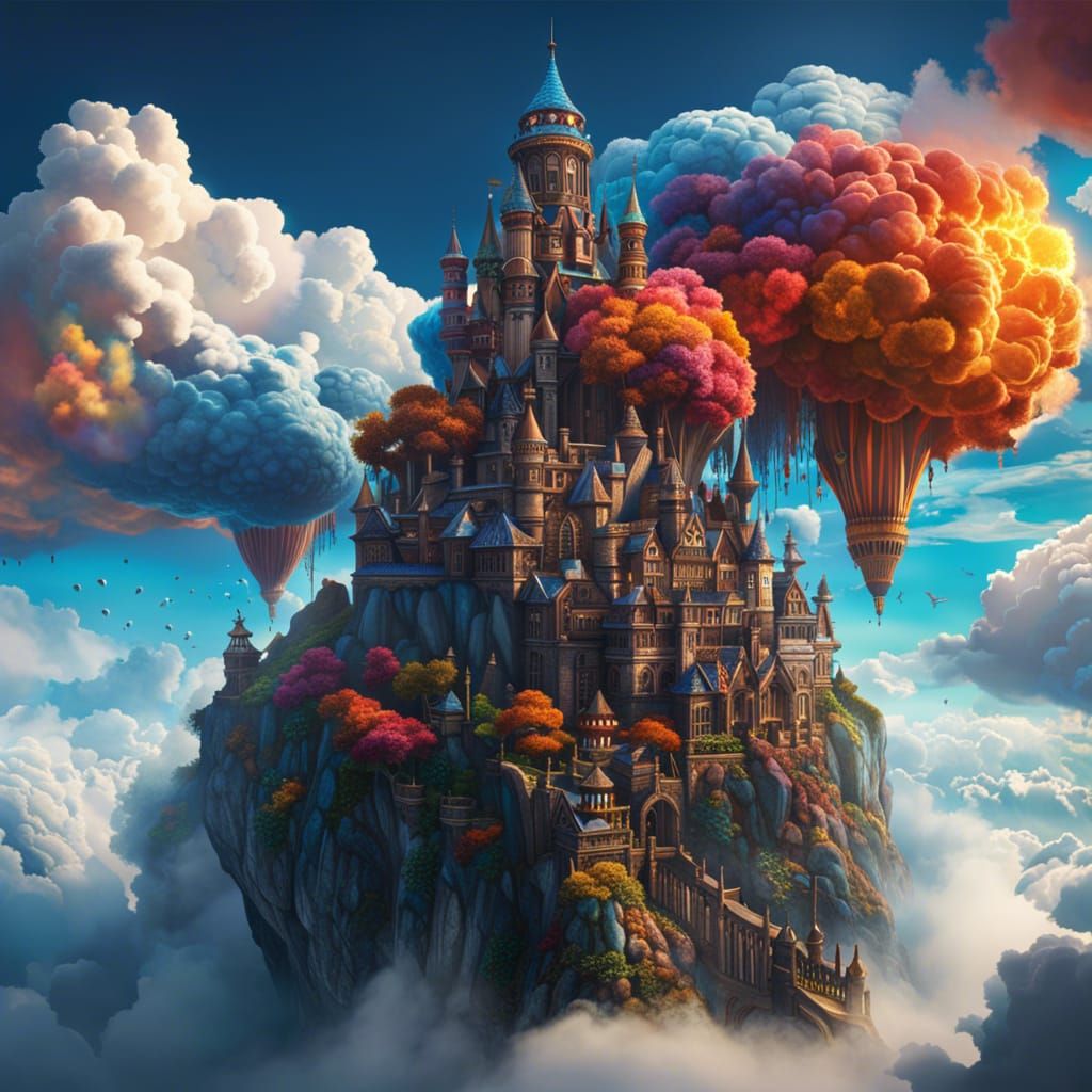 Oh tell me why, Do we build castles in the sky?  by @notlikeontv