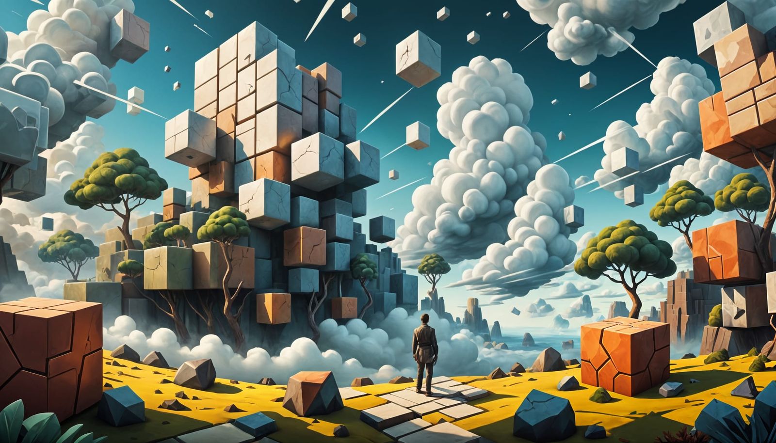 It is a square world.  by @Joris