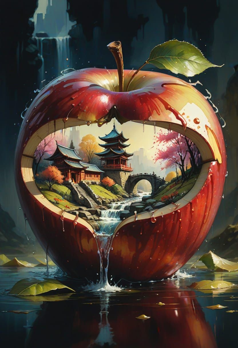The Peeled Apple