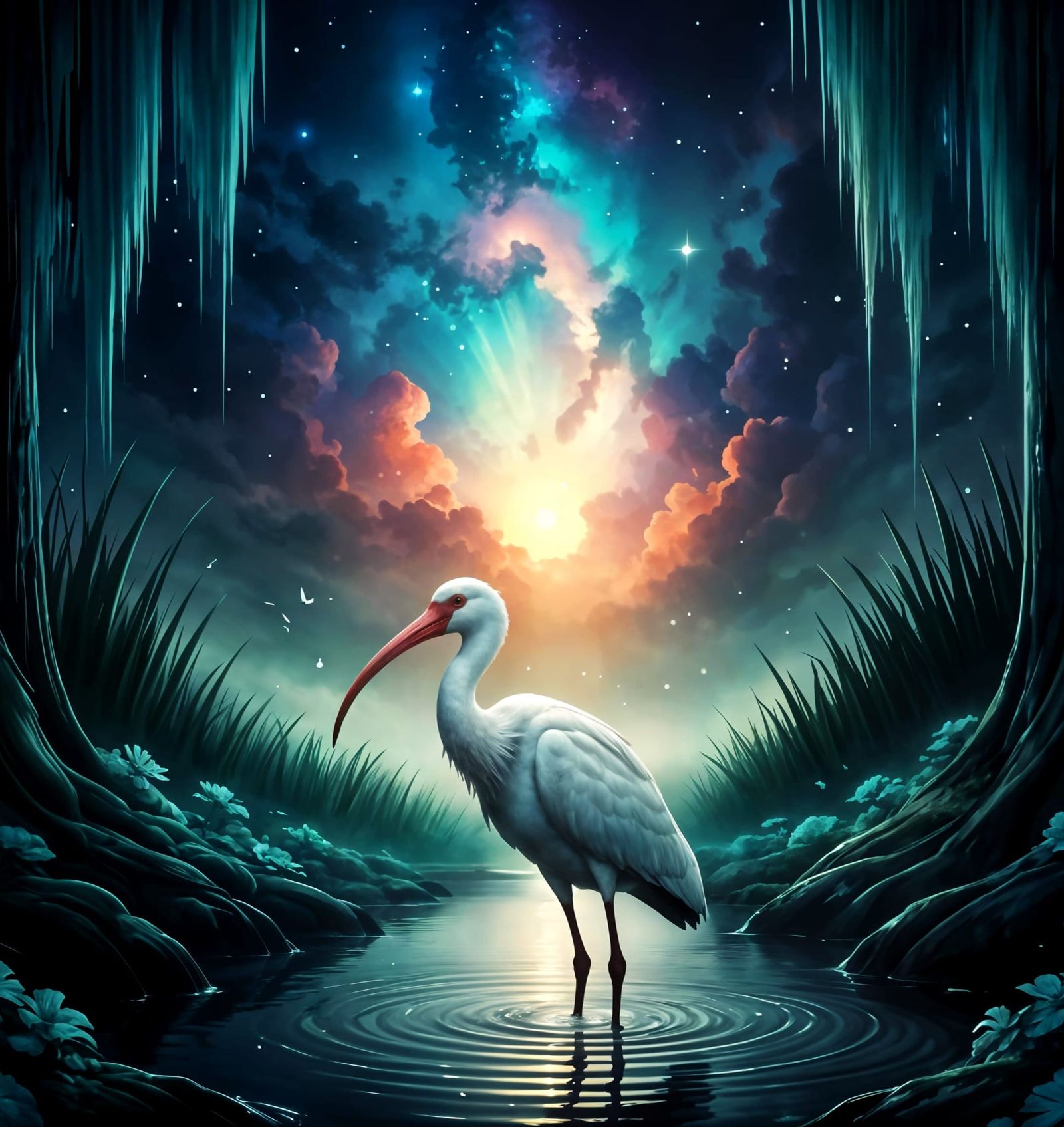 Andromeda Ibis   by @Artificial Artist