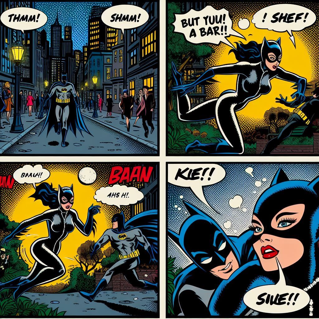 Batman and Catwoman