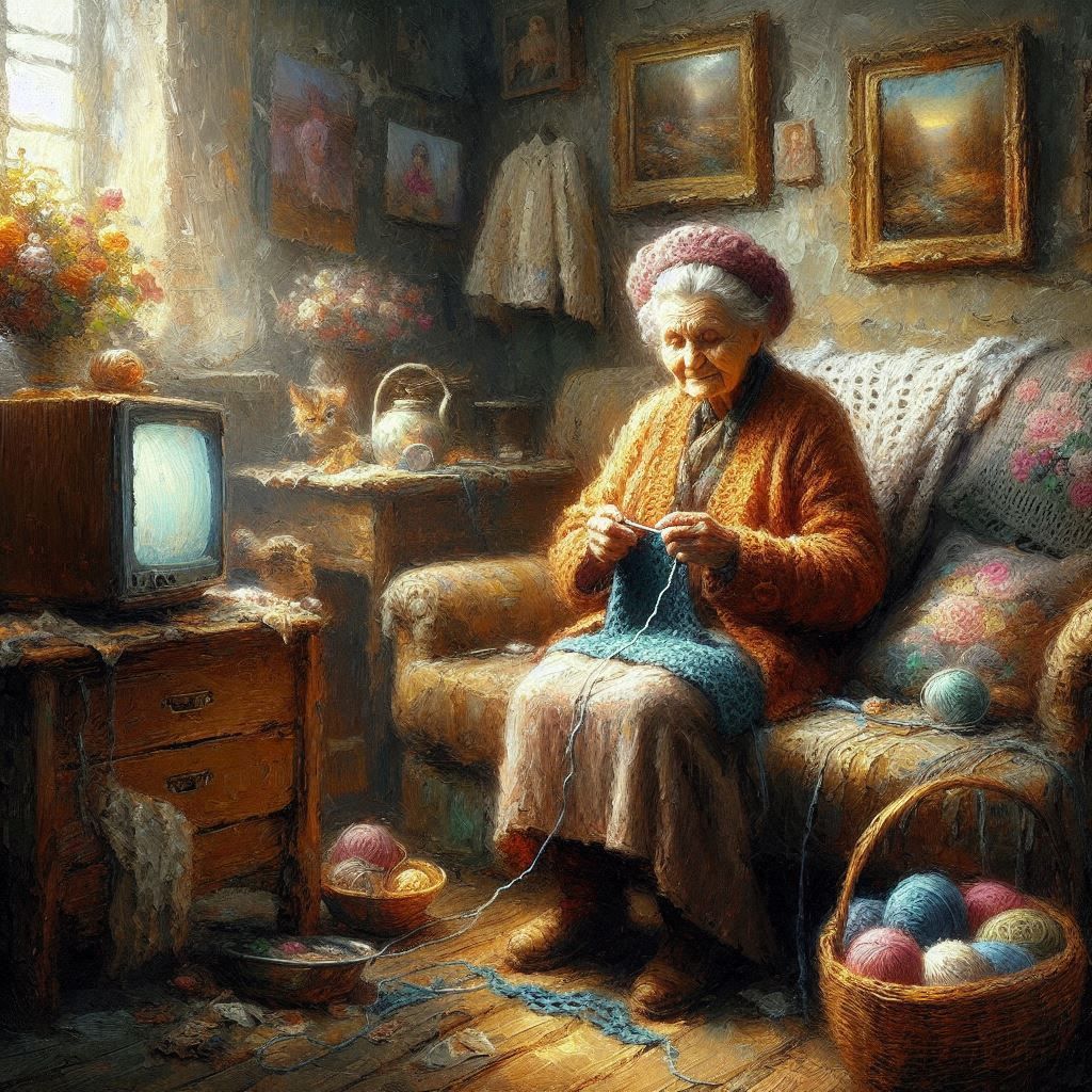 When our souls were chained like a crochet ...