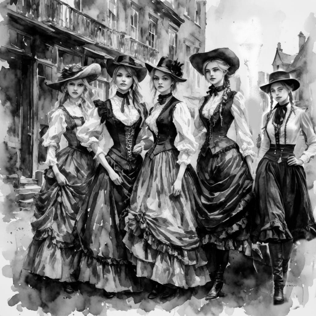 four mail order brides and the kid sister