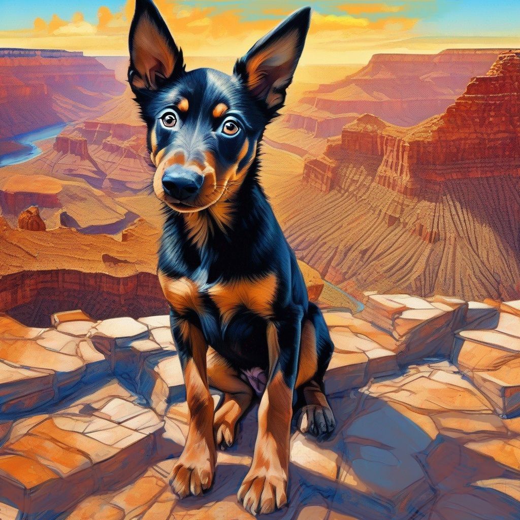The Australian Kelpie Dog