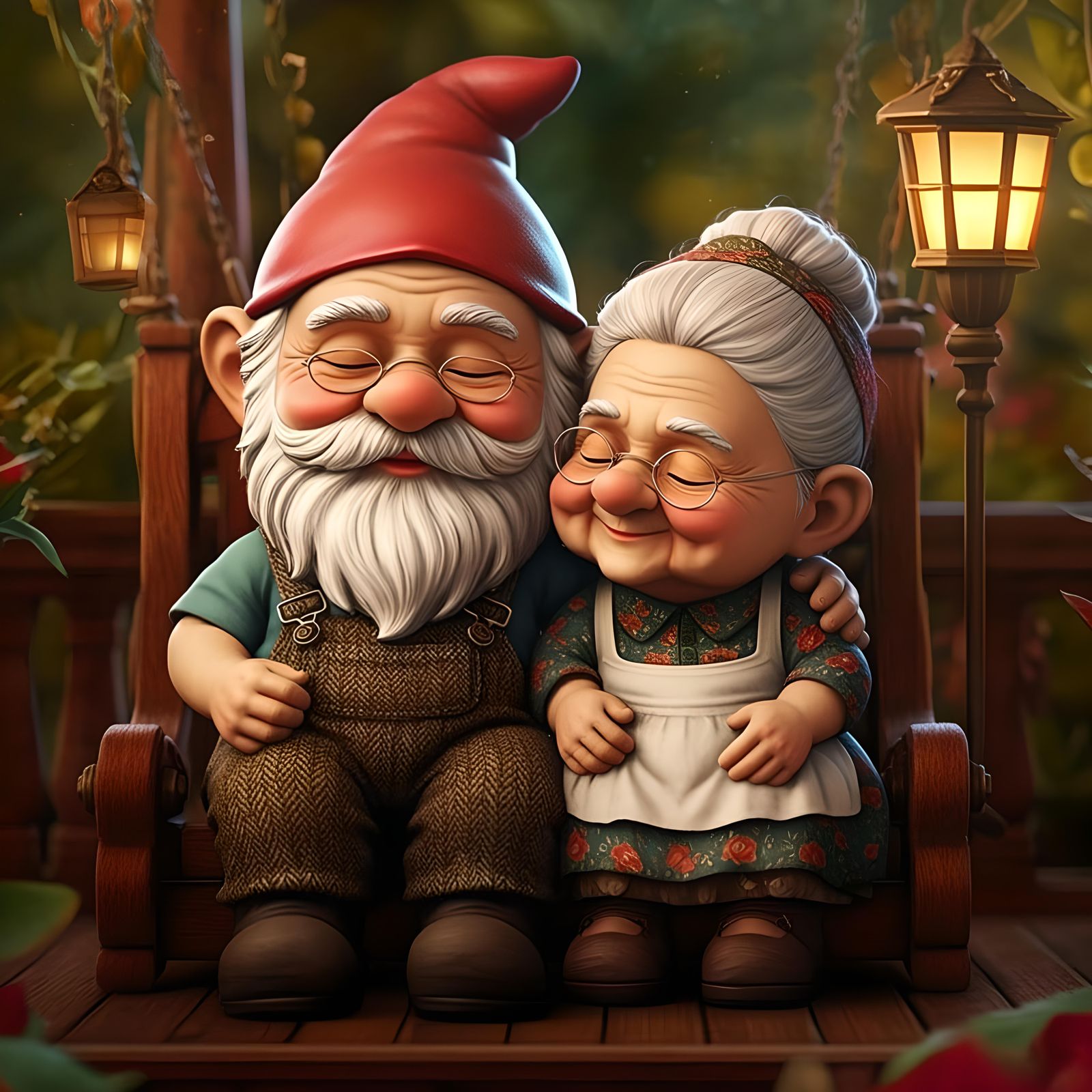 Gnome Sweet Gnome  by @Gnuhenge