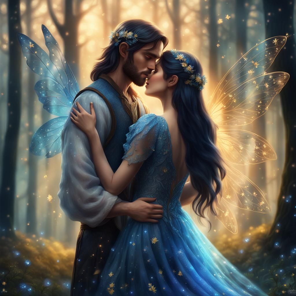 Mystical Forest Embrace: Fantasy Concept Art