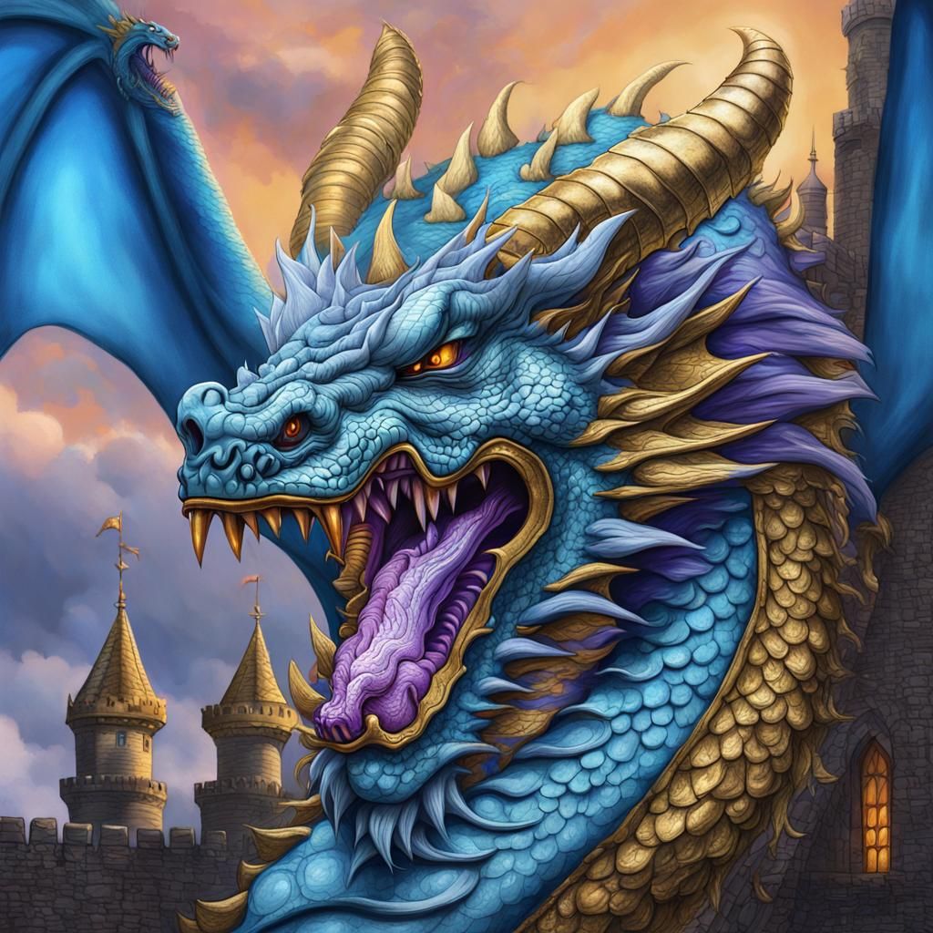 Dragon - AI Generated Artwork - NightCafe Creator