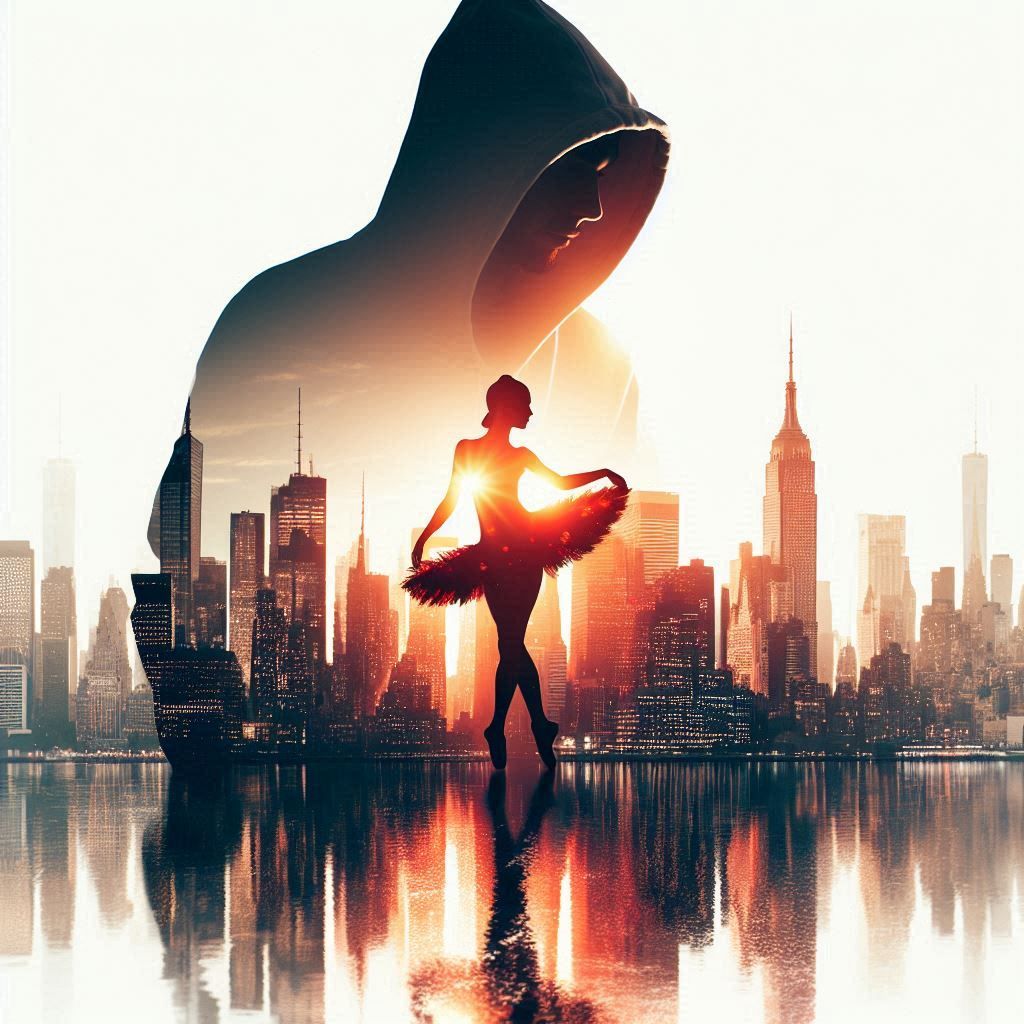 double exposure beautiful fantasy portrait landscape..