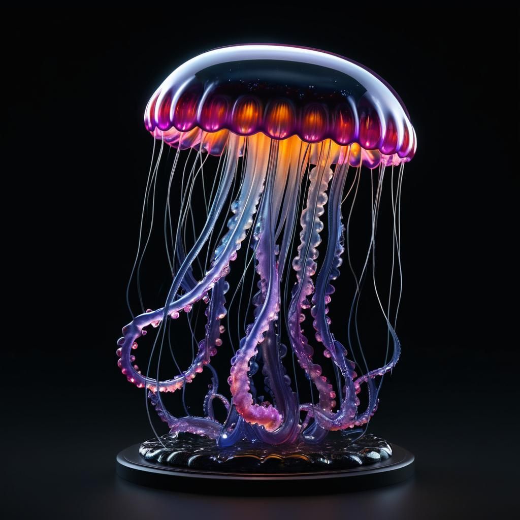 jellyfish sculpture