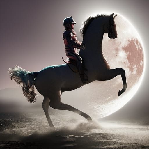 Ying Yang Horse