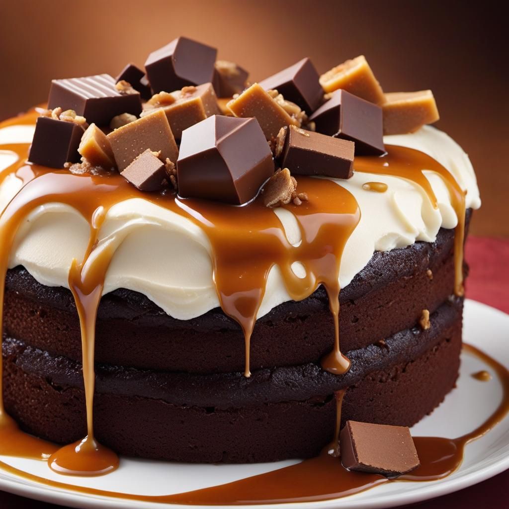 Chocolate Caramel Cake